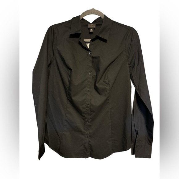 Worthington Button Up Long Sleeve Shirt 10 - Picture 1 of 4